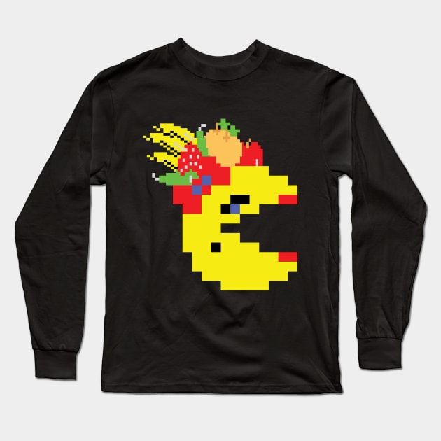 Pac-Man Miranda Long Sleeve T-Shirt by JPenfieldDesigns